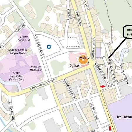 Les Sources Centre-ville F3 아파트 *